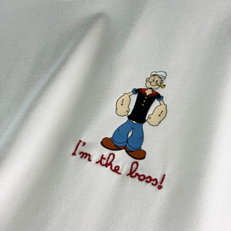 MC2 Saint Barth Orjinal Etiketli T-Shirt Beyaz