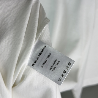Drole De Monsieur Orjinal Etiketli T-Shirt Beyaz