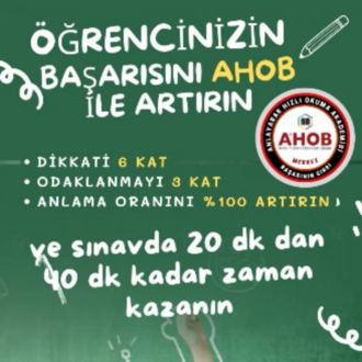 AHOB DİKKAT VE ODAKLANMA ÖĞRENCİ EĞİTİMİ