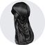 Black/Siyah saten Silky Durag