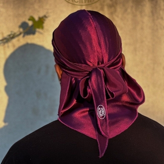 Purple Silky Durag