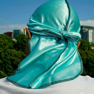 Turkuaz saten/silky durag