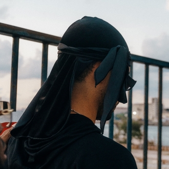 Black Velvet Durag\Kadife