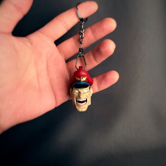 Street Fighter M. Bison Anahtarlık