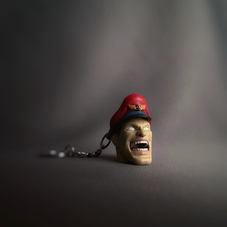 Street Fighter M. Bison Anahtarlık