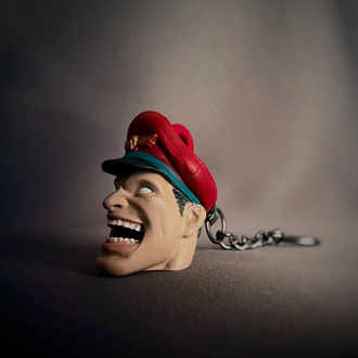 Street Fighter M. Bison Anahtarlık