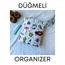 POP ART DÜĞMELİ ORGANİZER