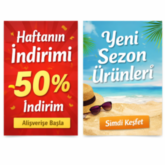 Profesyonel Afiş Tasarımı