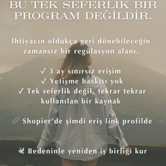 RESET | Sinir Sistemi & Enerji Regülasyonu