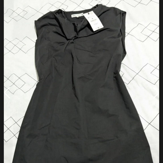 Zara Siyah Mini Elbise