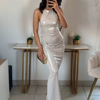 Zara drape elbise