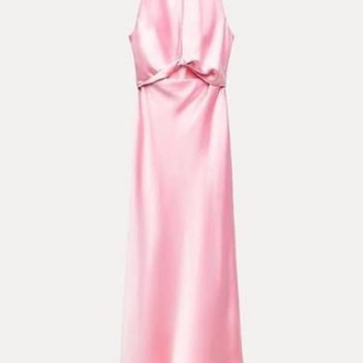 Zara pembe elbise