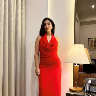 Zara Kırmızı Elbise