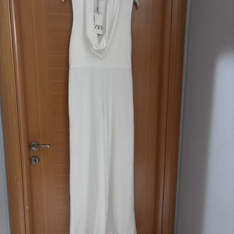 Zara beyaz tulum