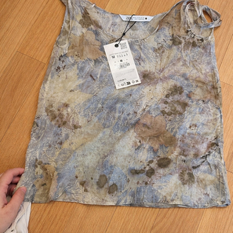 Zara askılı bluz