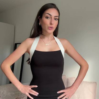 Zara siyah elbise