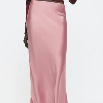 Zara saten etek