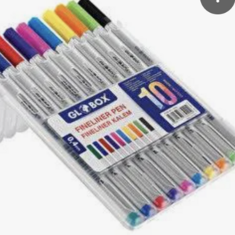 Globox Fineliner Kalem 10 Lu PP Kutu