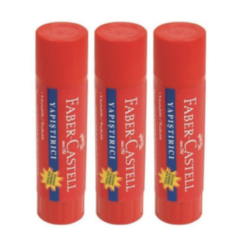Faber - Castell Stick Yapıştırıcı 10 Gr 3lü