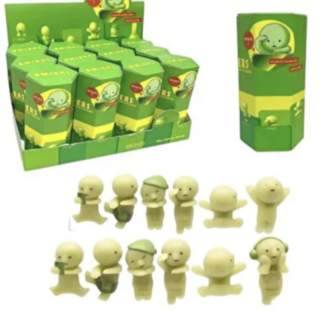 Sonny Angel Hipper Smiskie Blind Box Karanlıkta Parlayan 12 adet