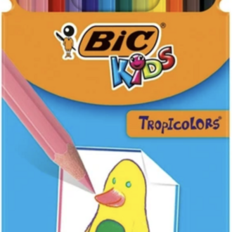 Bic Kids Tropicolors 12'li Kuru Boya Kalemi