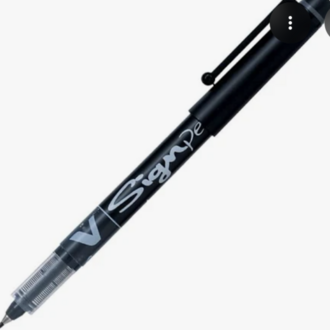 Pilot V SignPen İmza Kalemi Siyah ADET