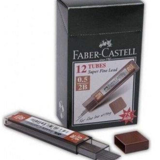 Faber Castell Super Fine Min Mekanik Kurşun Kalem Ucu 0.5 mm 2B 12'li Kutu