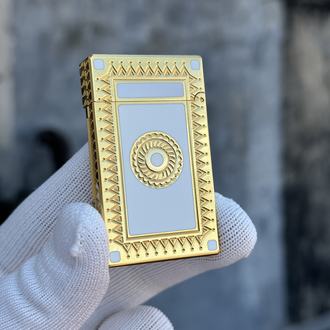 Gold & White