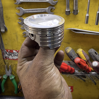 Özel yapım 65,5 çift sekman piston