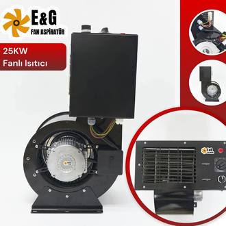 25 kW SANAYİ FANLI  ISITICI 