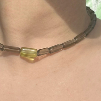 Cam Boncuk Kolye