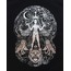Inanna Goddess, Ishtar Goddess, Limited Silver Metallic Print on Art Paper