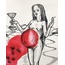  "Rebel Mother",  Lilith, Original handmade ink and ecoline drawing on paper