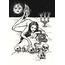 Kali print, Witch art, Art print, Fine art print, 21x29,7 cm