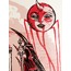 Lilith, Handmade Screen print, Silkscreen Art, 13.7"x17.7" 