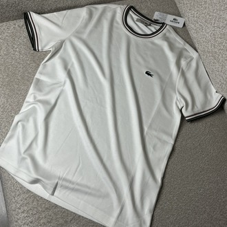 •İTHAL• Lacoste Premium Beyaz Basic T-shirt