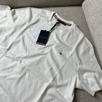 Tommy Hilfiger Beyaz Basic T-shirt