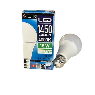 Ack Led Ampul 15 W E-27 4000k Ilıkbeyaz Işık - Aa13-01521