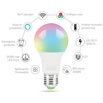 ACK LED Wi-Fi Ampul