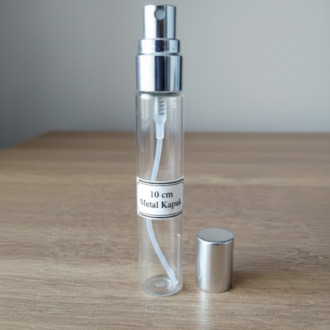 PARFÜM ŞİŞELERİ 5 ADET 10 ML LİK CAM METALKAPAKLI