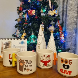 CAT & DOG KUPA BARDAK