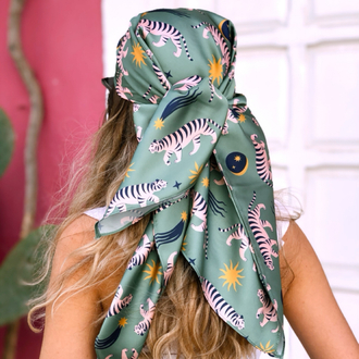 Wild&Free Green Maxi Bandana