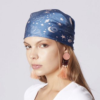 Eclipse Blue Maxi Bandana