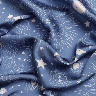 Eclipse Blue Maxi Bandana