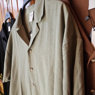 Marrakech Oversize Gömlek Yeşil