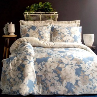 ISS-MAM-003268 İssimo Deco Rose 210TC (83 Tel) Pamuk Saten Çift Kişilik Nevresim Takım 1 Adet