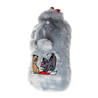 BGD11881016 Biggdesign Dogs Gri Peluş Sıcak Su Torbası KİŞİSEL BAKIM / SAĞLIK
