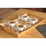 B2414 Bambu Favoritte Büyük 43x27x5,3cm Kulplu Tepsi (Paketten yalnızca 1 adet tepsi çıkar)