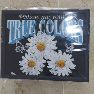 TRUECOLORSDT Minderli Desenli Keyif Tepsisi Kahvaltı Tepsisi Gerçek Renkler