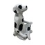 1QD-SD-45B Yoga Dog 11,8x9x15cm Dekoratif Köpek Dalmaçyalı Oturmuş 1 Adet